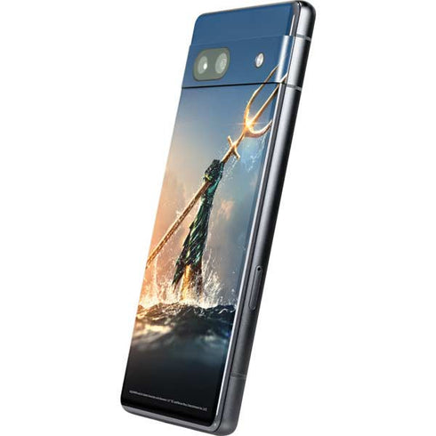 DC Comics Aquaman Movie Poster Trident Google Pixel 7a Skin